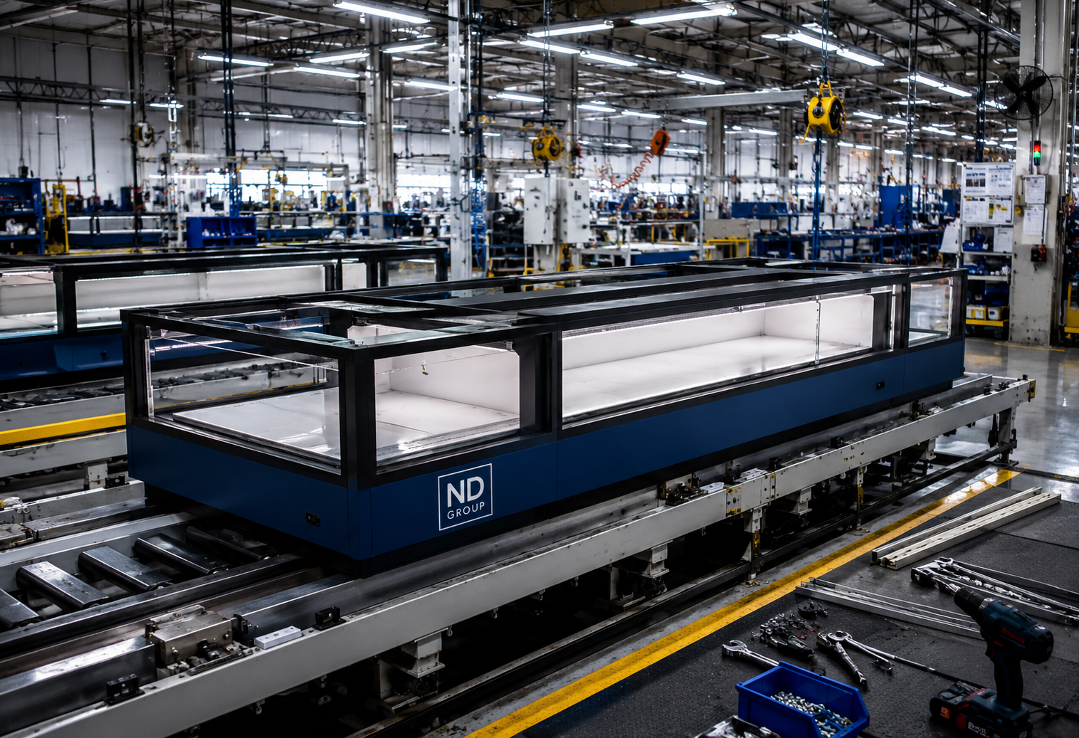 11.000 m² Üretim Tesisi