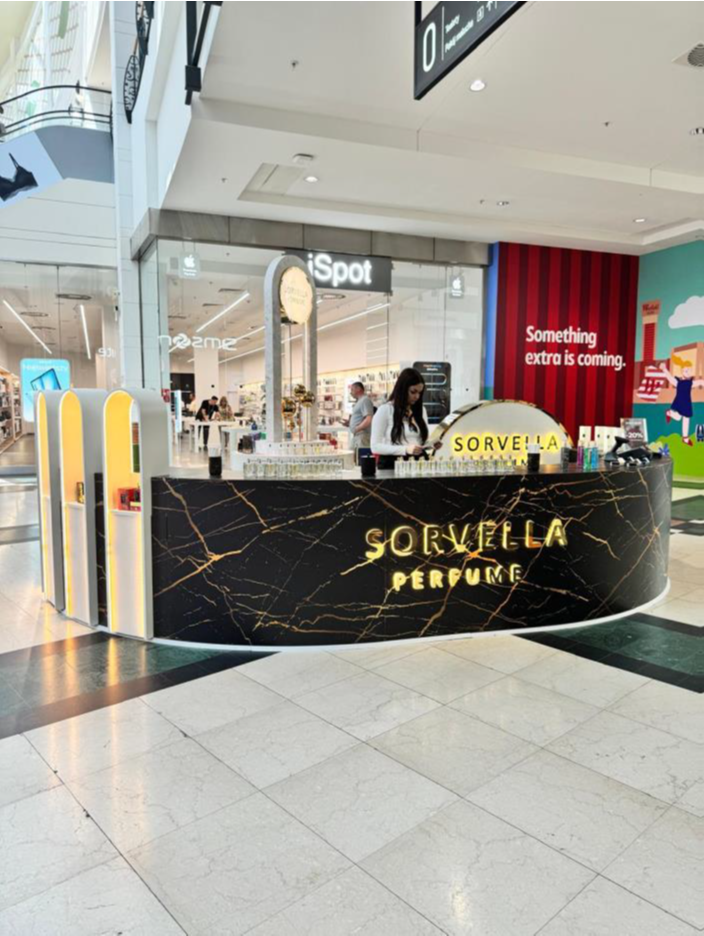 Sorvella kiosk detay